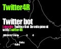 Twitter4Rでつくるゆるふわ愛されTwitter bot