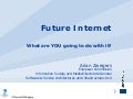 20081010 Future Internet in the FP7 ICT Work Programme