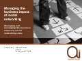 Business Impact of Online Social Networking