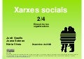 Xarxes socials (Eines 2.0 - 2/4)