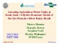 Assessing Agriculture-Water Links at Basin Scale: A Hydro-Economic Model of the São Francisco River Basin, Brazil