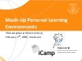 Mash-Up Personal Learning Environments