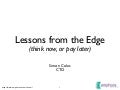 2009 04 21 Lessons Learned Eln Implementations