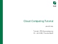 Cloud Computing Tutorial - Jens Nimis