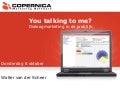 Copernica presentatie Vakdag DM 8 oktober 2009