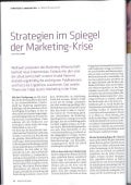 Strategien im Spiegel der Absatzkrise