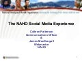 The NAHO Social Media Experience