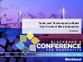 Tools and Techniques to Make Your Content More Interactive