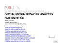 2009 December NodeXL Overview