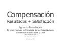 2009, Compensaciones, Seminarium Perú