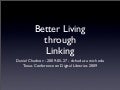 TCDL 2009 keynote: Better living through linking