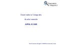 Report mensile Volagratis - Aprile 2009