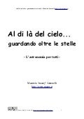 Al di là del cielo... Guardando oltre le stelle - trascrizione