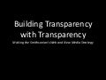 Michael Edson Potomac Forum Government and Transparent Web Strategy