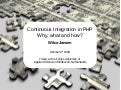 Continuous Integration In Php