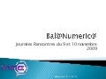 Web 20 et etourisme Bal@Numeric@