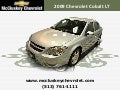 Used 2009 Chevrolet Cobalt LT w/2LT Sedan at your Chevy Cincinnati Ohio Dealer