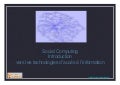 2009 Introduction Social Computing