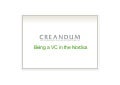 2010 01 13 Creandum Nordic Exit Analysis