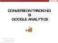 2010.01.26 Adriana CEAUSESCU - Conversiile si Google Analytics