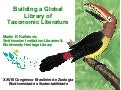 Building a Global Library of Taxonomic Literature