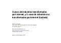 3 casos de industrias transformadas por Internet, y 3 casos de industrias no transformadas por Internet (todavía)
