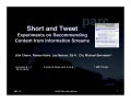 Zerozero88 Twitter URL Item Recommender