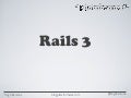 O que há de novo no Rails 3