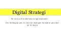 Digital Strategy i Small and Medium Sized Organizations for IFL, 2010