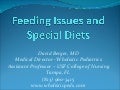 Feeding Issues and Special Diets