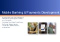 Mobile Banking & Payments Update: September 2010