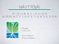 Visuaalisuus verkossa Edupoli