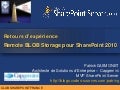 2010-12-13 RBS pour SharePoint 2010 - Club SharePoint