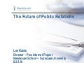 The Future of Public Relations