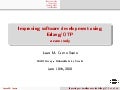 Improving software development using Erlang/OTP