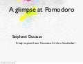 A Glimpse at Pomodoro
