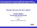 Estado del arte del libro digital