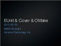 EUnit & Cover & OMake