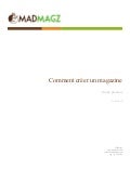 Comment créer un magazine
