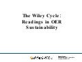 Readings in OER Sustainability