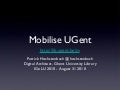 20100831 igelu mobilise_ugent