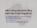 Nhân một trường hợp phình giả tụy