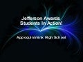 Appoquinimink High School - 2010 Jefferson Awards Students In Action Presentation  
