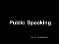 2010 aug21   Public Speaking - please download and then view, to appreciate better the animation aspects 