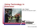 2010 NCAEFCS State Meeting Technology Session