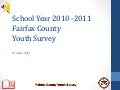2010-11 Fairfax County Youth Survey Highlights