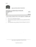 Soalan percubaan UPSR_maths paper 1