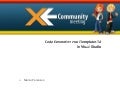 Code Generation con i templates T4 in visual studio