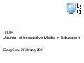 JIME Journal of Interactive Media in Education
