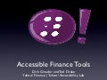 Yahoo! Finance accessibility: CSUN 2011